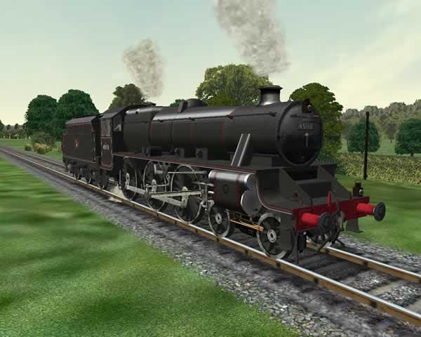 La "Black 5" de la "Severn Valley Railway" de BATS